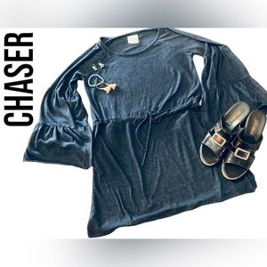 Chaser Sz L. Blue KnotDress
